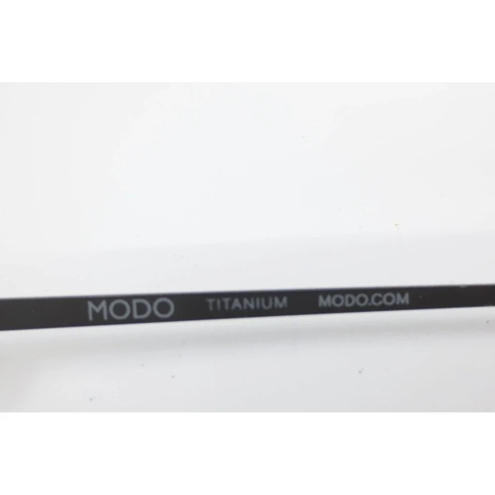 Modo 4402 Titanium Eyeglasses Round Navy Blue Frames 46-21-140 SNAVY